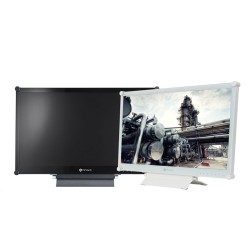 22'' MEDICAL VGA HDMI DP BNC SVID. METAL BLANC/DALLE VERRE 250CD 3MS PIP/PBP 24/