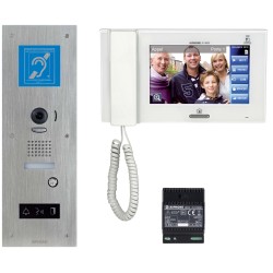 KIT VIDEO ERP 1BP INOX B....