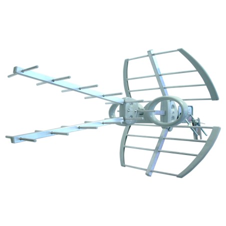 ANTENNE UHF LTE 5G 14Db LONG.745mm FICHE F