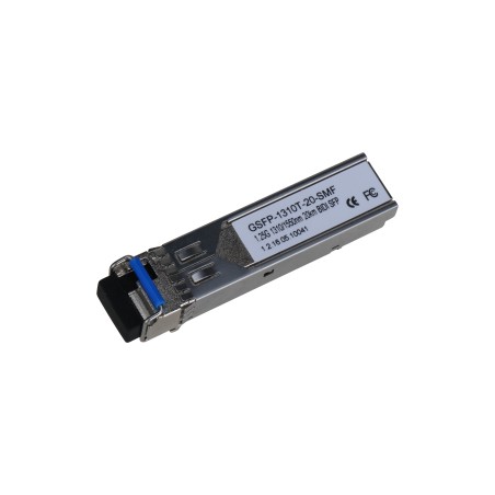 MODULE SFP TRANSMETTEUR MINI-GBIC CONNECTEUR LC GIGABIT MONOMODE 1310NM 20KM