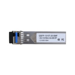 MODULE SFP TRANSMETTEUR MINI-GBIC CONNECTEUR LC GIGABIT MONOMODE 1310NM 20KM