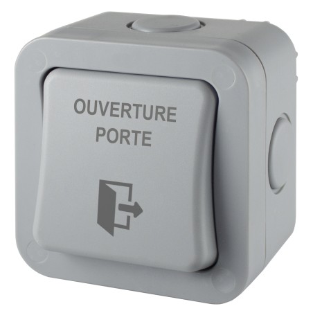 Bouton poussoir IP 66 Ap 92 x 92 x 55/65 mm Contact inverseur CO/NO/NF