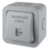 Bouton poussoir IP 66 Ap 92 x 92 x 55/65 mm Contact inverseur CO/NO/NF