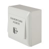 Bouton poussoir ABS Ap 86 x 86 x 38/44 mm Contact inverseur CO/NO/NF
