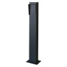 BORNE PARKING ACIER HAUTEUR 1.20M VISIERE POUR TEINTE RAL