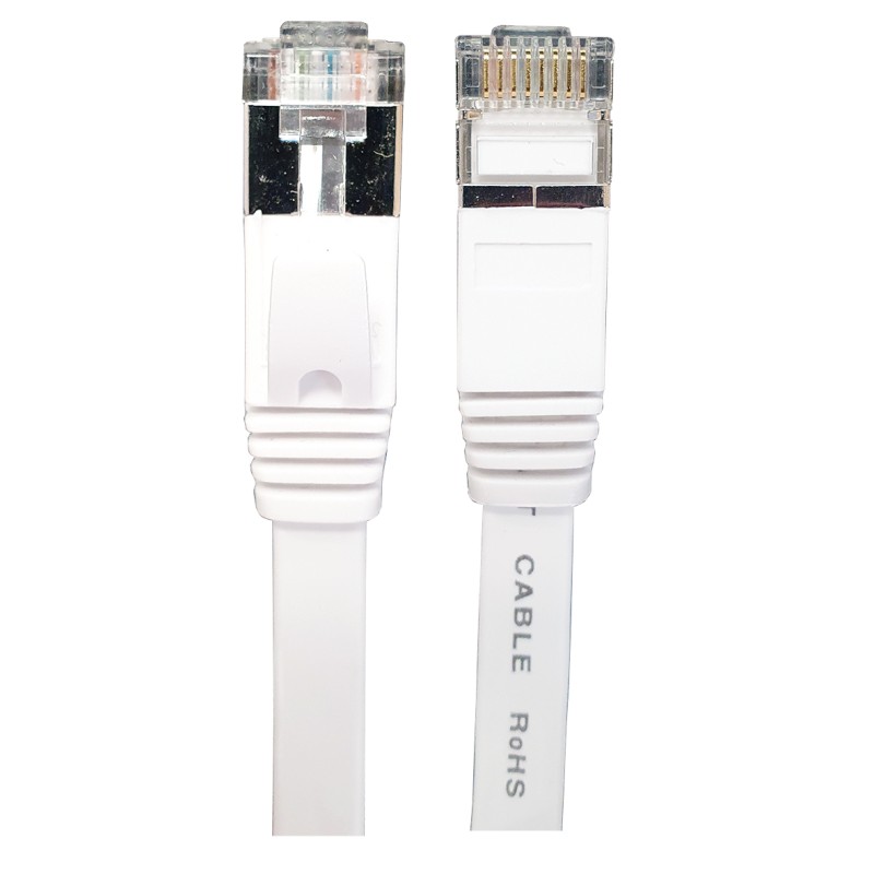 Cordon PATCH RJ45 cat 6 - Plat - 40CM - Très souple