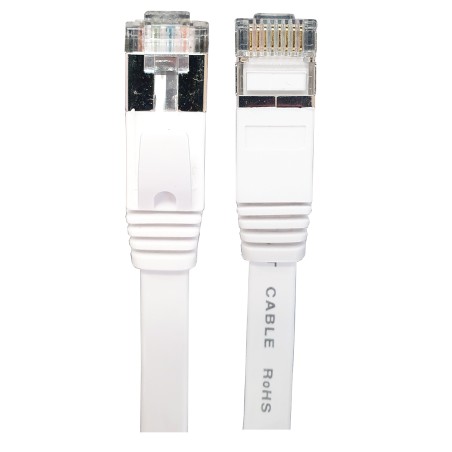 Cordon PATCH RJ45 cat 6 - Plat - 40CM - Très souple