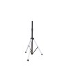 Pied télescopique acier affichage LED et ABS noir flexible 35 mn 30 Kgs