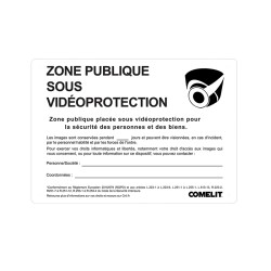 PANNEAU ZONE SURVEILLEE...