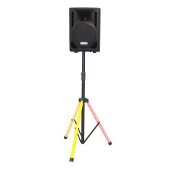 Kit de sonorisation 360W avec table de mixage, enceintes passives et pieds LED
