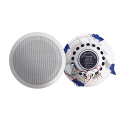 Haut parleur plafond encastrable 40W en 100V