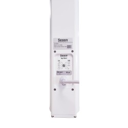 Colonne acoustique blanche 60W en 100V avec IP55