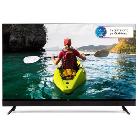 Televiseur 4K SMART mod hôtel, Tuner SAT & TNT 50'' Barre de son incl Gam VIDAA