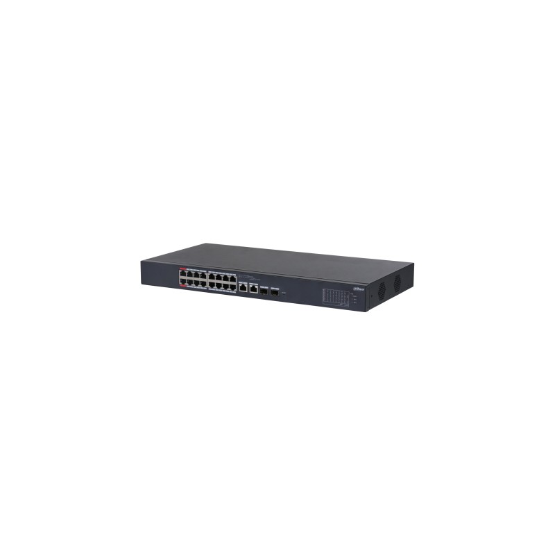 SWITCH ADMINISTRABLE L2 POE+ 16XRJ45 10/100 2XRJ45 10/100/1000 COMBO 2XSFP 240W