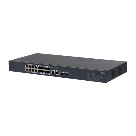 SWITCH ADMINISTRABLE L2 POE+ 16XRJ45 10/100 2XRJ45 10/100/1000 COMBO 2XSFP 240W