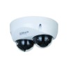 MINIDOME IP PLAT 2 X 4MP ANTIVANDAL IP67 2.8MM IR30M 12V/POE