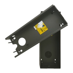 Cuve d'encastrement ajustable en acier zingué pour platine digitale SIXTY5