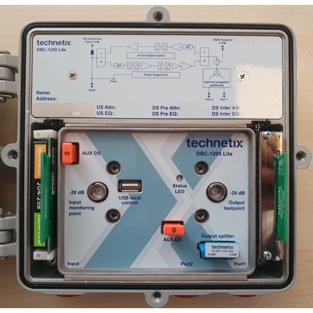 DBC1200LITE - Ampli C3 220V - 1,2GHz - PG11 - G 44dB - VDR 85-102MH