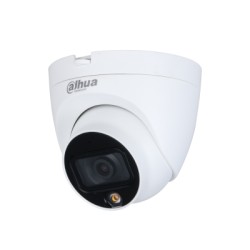 TURRET EYEBALL HDCVI 2MP F2.8MM SMART DUAL LIGHT WDR IR/LED20M IP67 DC12V