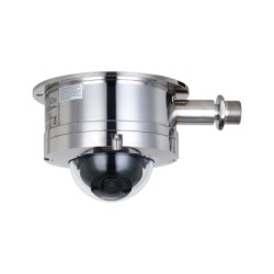 MINIDOME ANTIDEFLAGRATION IP 8MP 2.7-13.5MM WIZMIND LED40M IP68/IK10/ATEX POE/12