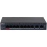 SWITCH ADMINISTRABLE L2 POE 8XRJ45 10/100/1000 2XRJ45 10/100/1000 UPLINK 110W