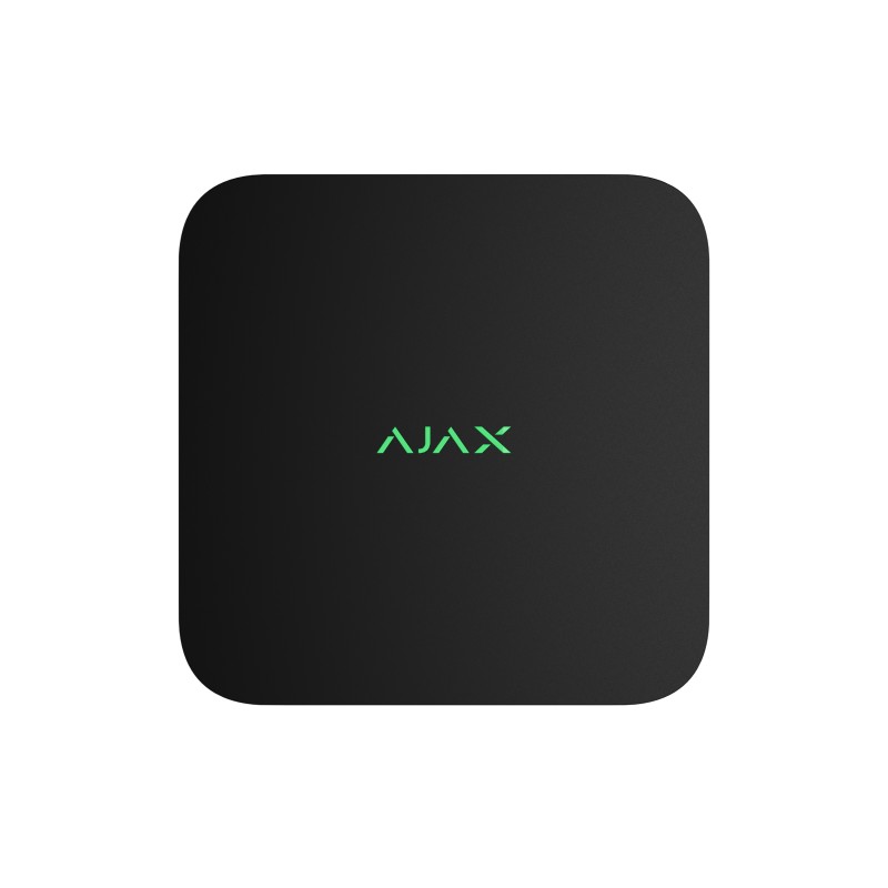 ENREGISTREUR IP AJAX 8 FLUX LIVRE SANS HDD, NOIR