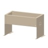SOCLE À SCELLER IVOIRE SUR SOCLE BETON POUR ARMOIRE NC 570