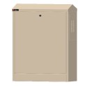 NC760(T3) ARMOIRE RUE IVOIRE METAL.985X760X335MM (CLÉ RÉF. 848615 EN SUS)