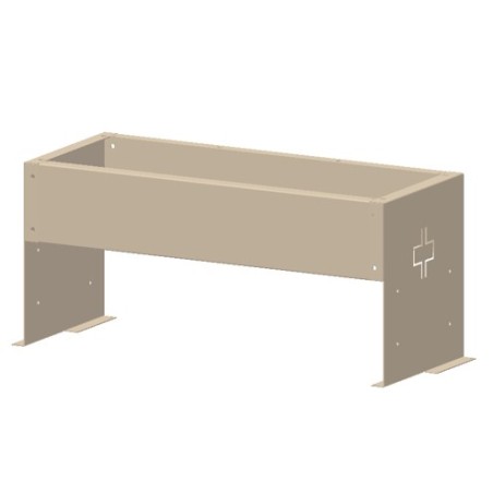 SOCLE À SCELLER IVOIRE SUR SOCLE BETON POUR ARMOIRE NC 760