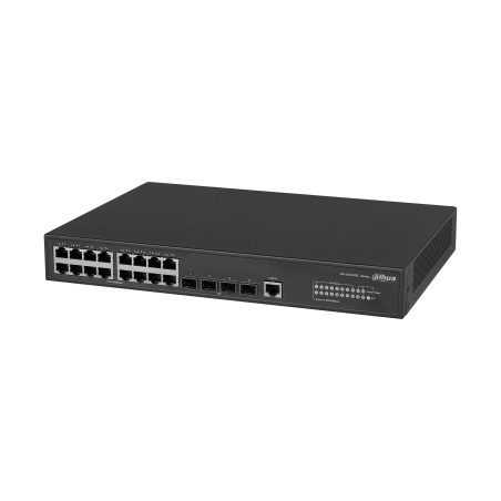 SWITCH AGREGATION L2+ 16X RJ45 10/100/1000 + 4X SFP 100/1GBPS