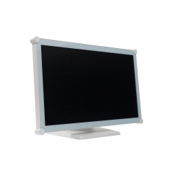22'' TACTILE MEDICAL BLANC PCAP FHD LED HDMI DP DALLE VERRE IP65 SUP. ERGO 24/7