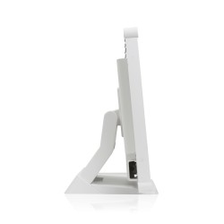 22'' TACTILE MEDICAL BLANC PCAP FHD LED HDMI DP DALLE VERRE IP65 SUP. ERGO 24/7