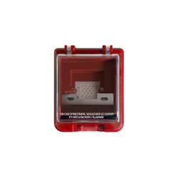 BOITIER ETANCHE IP66, ROUGE, POUR GAMME DM SEXTANT, ECHO ET SONAR