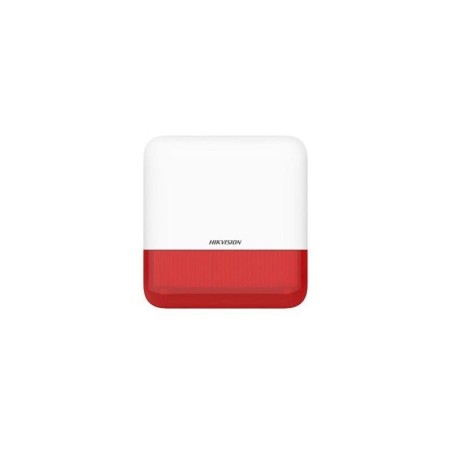 SIRENE EXTERIEURE RADIO. FLASH ROUGE. 110DB. IP65. 868MHZ. E