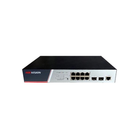 SWITCH ADMINISTRABLE L2 IGMP POE 8XRJ45 10/100/1000 + 2XSFP + 1XRJ45 125W