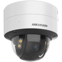 DOME IP 4MP VF 2.8-12MM COLORVU 2.0 130DB LED60M ALARM MIC IP67/IK10 12V/POE