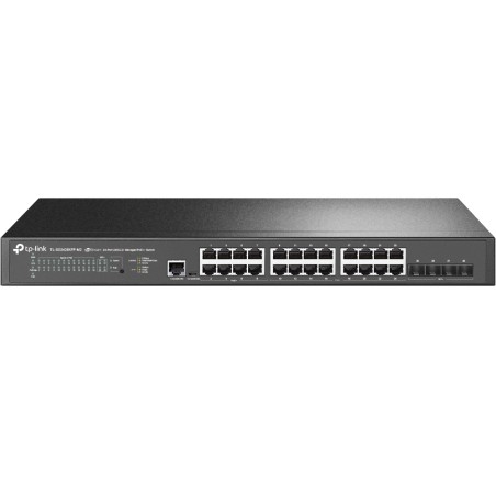 Switch 19" 24 ports 2,5 Giga POE+ 500 W + 4 SFP