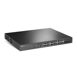 Switch 19" 24 ports 2,5 Giga POE+ 500 W + 4 SFP