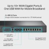 Routeur VPN Multi-WAN Omada avec ports 10G