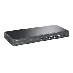 Switch 19" 8 ports PoE 2,5 Giga + 2 SFP+