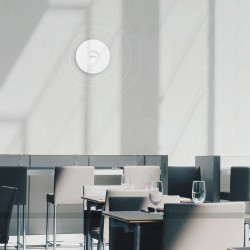 Point d'accès plafonnier Wifi 6 AX 3000 Mbits Giga sans alim (POE)