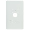 Plaque de propreté largeur 150mm en PVC blanc pour GT1D, GT1A et GT1M3L