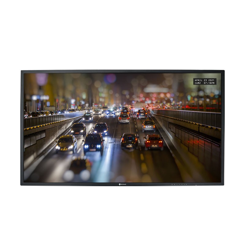 75'' 4KLED IPS VGA HDMI BNC IN/OUT RJ45 450CD 5MS 178° METAL USAGE INTENSIF 24/7