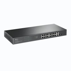 SWITCH RACKABLE 16 PORTS 1G / 16 POE . BUDGET250W. 2SFP
