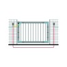 Cable VIGIBOX kit pour portail simple, 2 kits pour réaliser un double battant