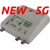 AMPLI APPART 1 ENT/2 SORTIES VU 25 dB REGLABLE LTE 21/48