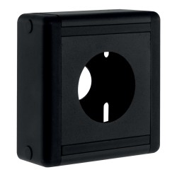 BOÎTIER NOIR ALU ABS...