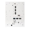 Centrale SPC IP, 8 à 128 E, 4 part, Alim 2,4A. Coffret pour Bat 17AH Grade 3