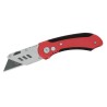 Cutter pliable ergonomique avec lame trapèze