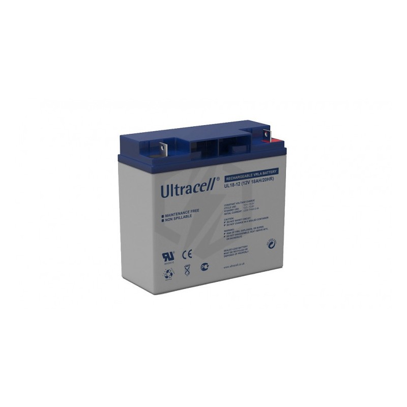 BATTERIE ULTRACELL 12V 18AH NON V0